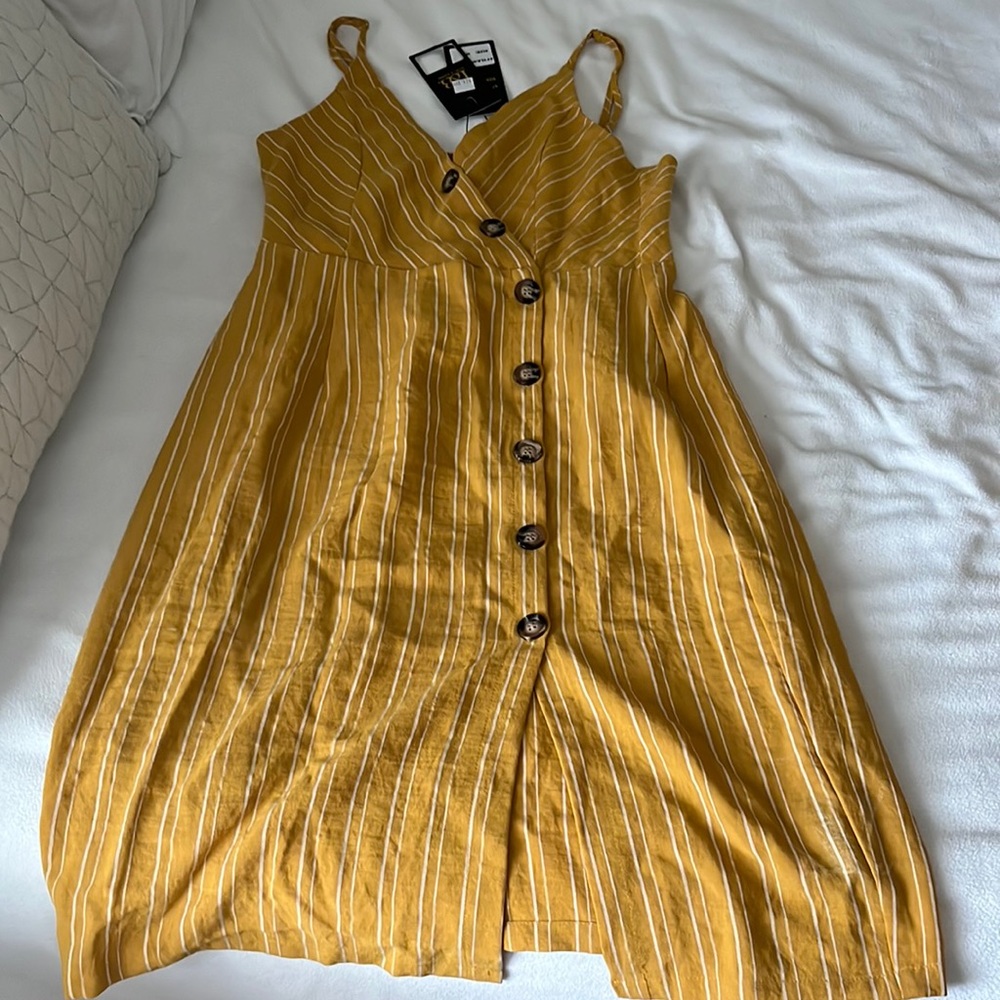 Mustard dress